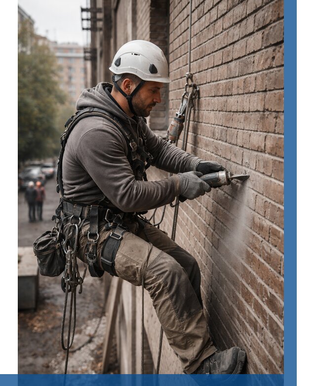 Расшивка кирпичных швов в Мирном от 607 р. | ВЫСОТНИК-Мир