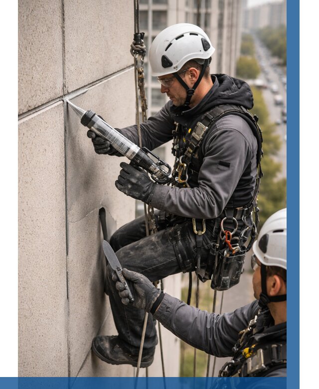 Первичная герметизация швов в Мирном от 607 р. | ВЫСОТНИК-Мир