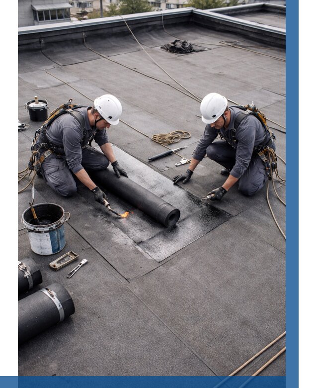 Ремонт мягкой кровли под ключ в Мирном от 708 р. | ВЫСОТНИК-Мир