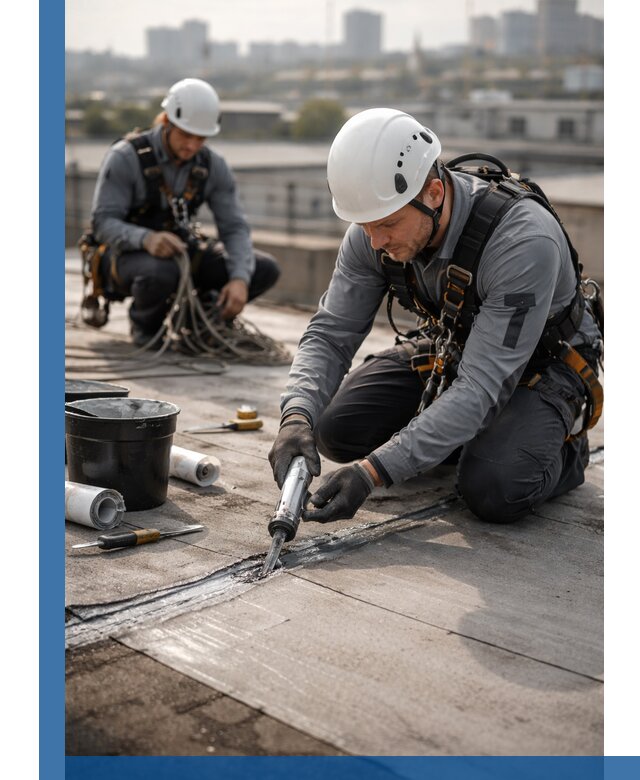 Аварийное и капитальное устранение протечек кровли в Мирном