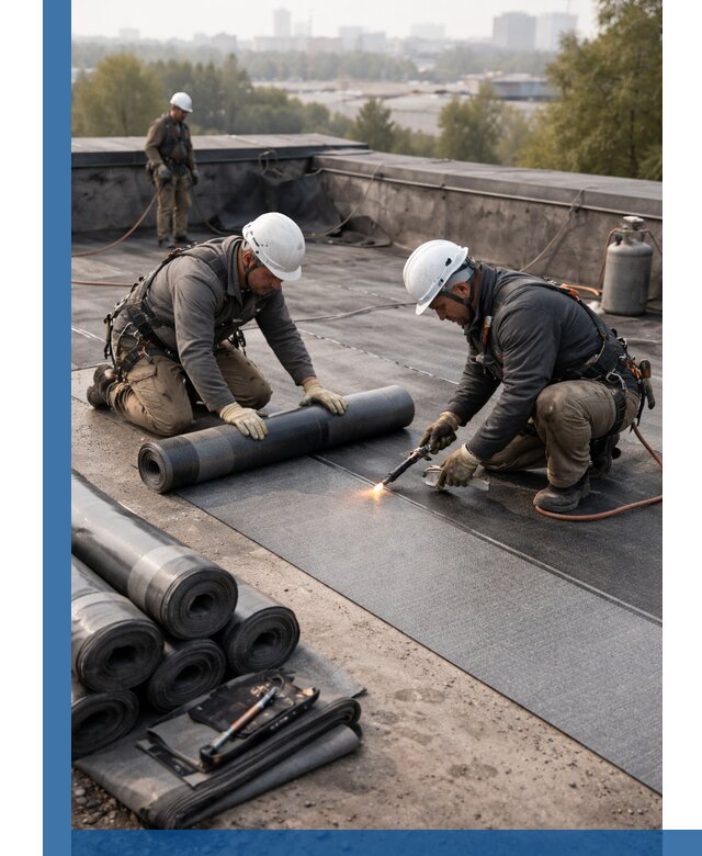 Монтаж мягкой кровли в Мирном профессионально и надежно