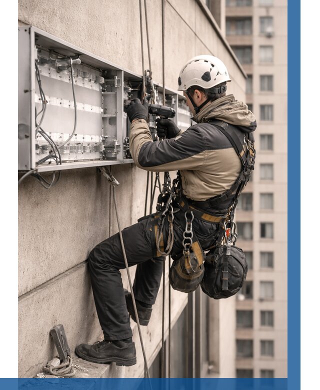 Ремонт вывески на высоте в Мирном от 4549 р. | ВЫСОТНИК-Мир