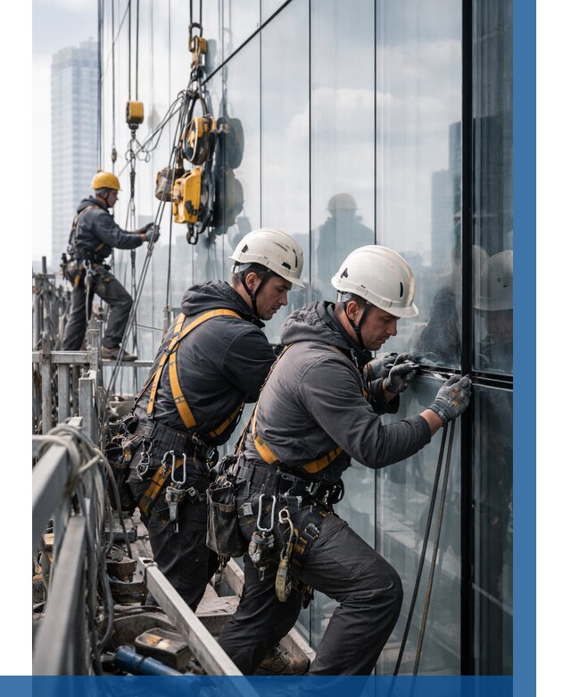 Структурное остекление фасадов в Мирном от 9604 р. | ВЫСОТНИК-Мир