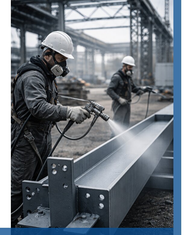 Антикорроз. обработка металлоконстр. в Мирном от 455 р. | ВЫСОТНИК-Мир