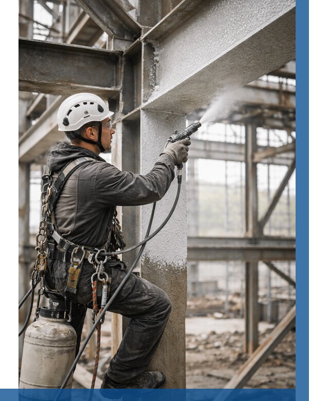 Огнезащита металлоконструкций от 758 р. | ВЫСОТНИК-Мир в Мирном