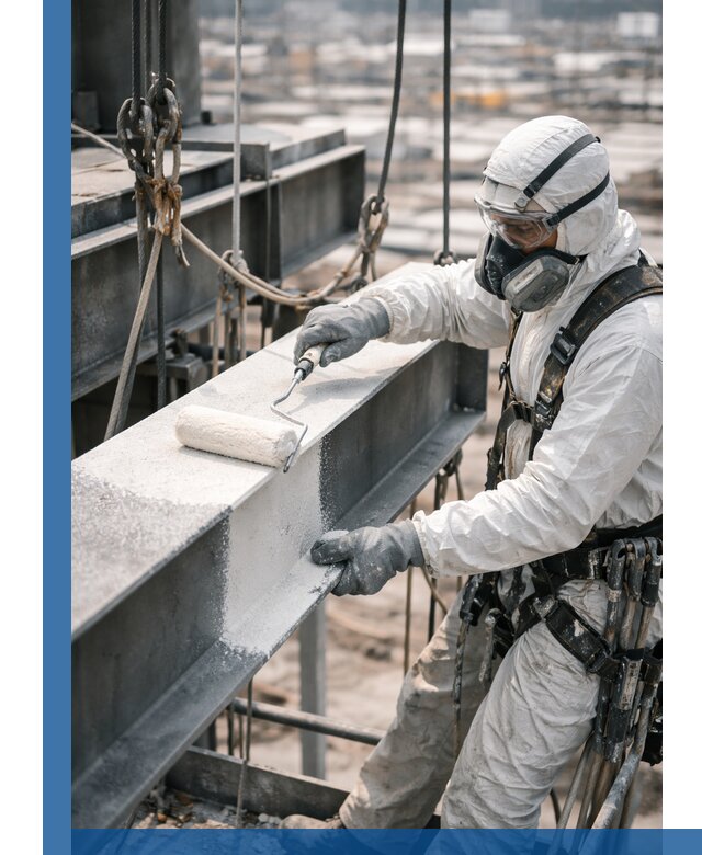 Профессиональная огнезащитная обработка металлоконструкций в Мирном