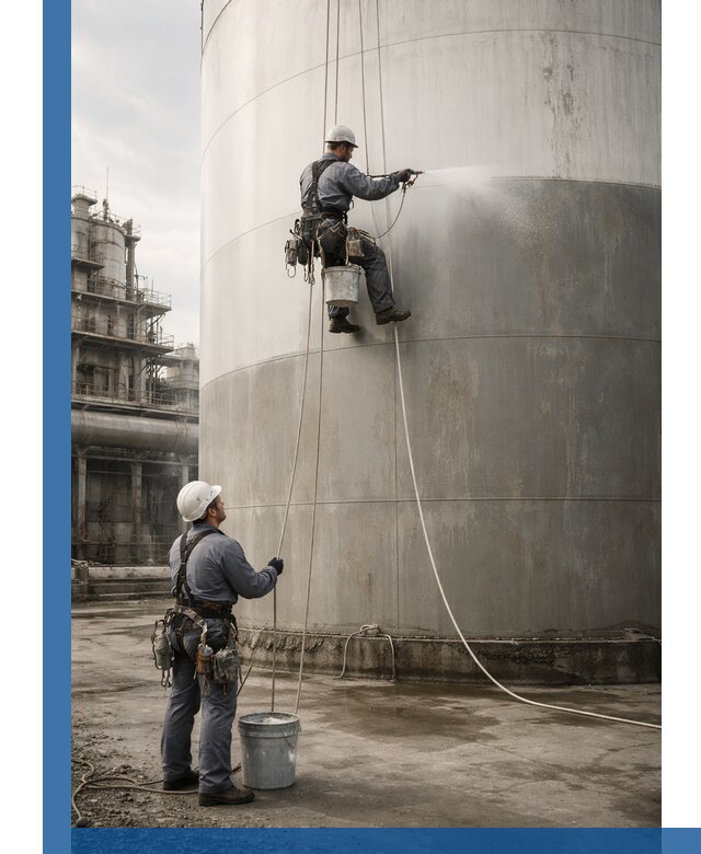 Покраска стальных резервуаров и емкостей в Мирном профессионально