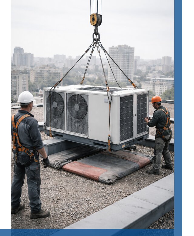 Подъем груза на крышу в Мирном от 5055 р. | ВЫСОТНИК-Мир заказать