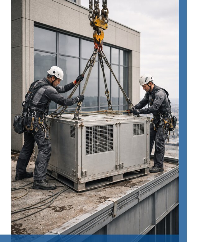 Такелажные работы на высоте в Мирном от 8087 р. | ВЫСОТНИК-Мир