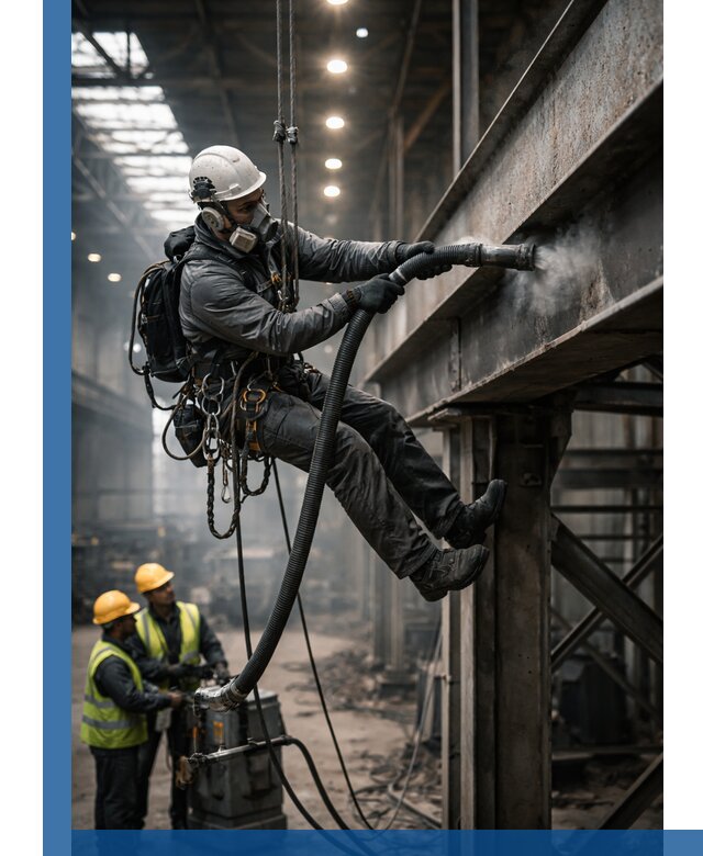 Обеспыливание конструкций в цехах промышленного производства в Мирном