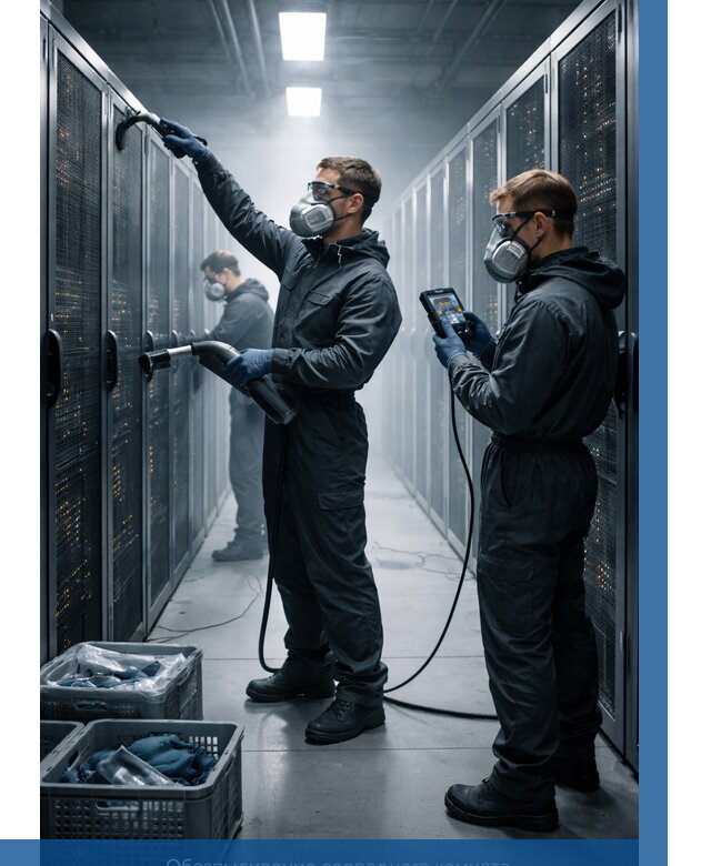 Обеспыливание серверной комнаты в Мирном от 4549 р. | ВЫСОТНИК-Мир