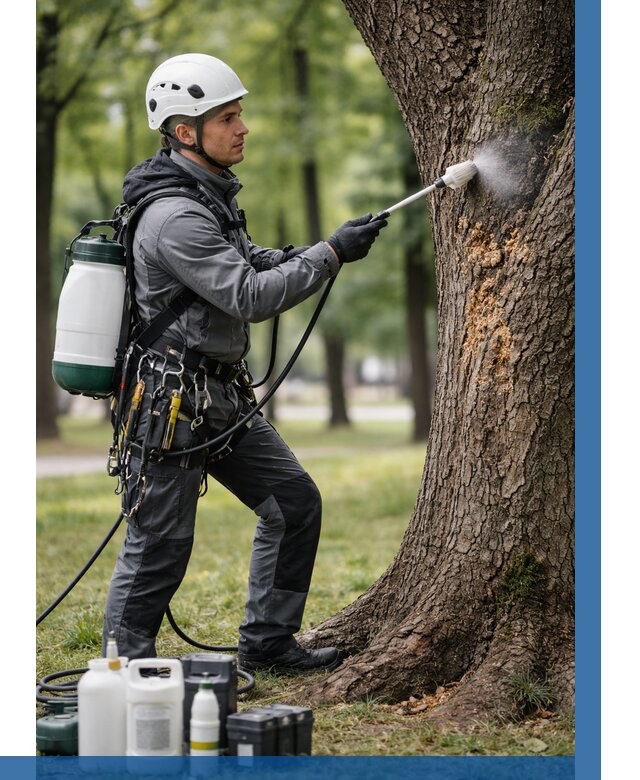 Обработка деревьев от вредителей в Мирном от 4549 р. | ВЫСОТНИК-Мир